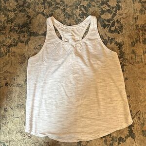 lululemon athletica Light Gray Racerback Tank